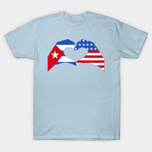 We Heart Cuba & USA Patriot Flag Series T-Shirt